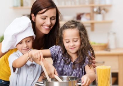 فواید اشپزی با کودک