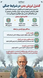 چگونه در شرایط جنگی آرامش خود را حفظ کنیم